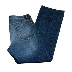 COPY - 7 For All Mankind Jeans Relaxed Denim Blue Mens Size 36 x 34